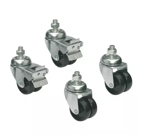[RUE-VIM-03224.3R] RUEDAS PARA RACK / ARMARIOS 03224.3, 03242.3 Y 03243.3 ( 4 UNDS) REF. 03224.3R MARCA VIMAR
