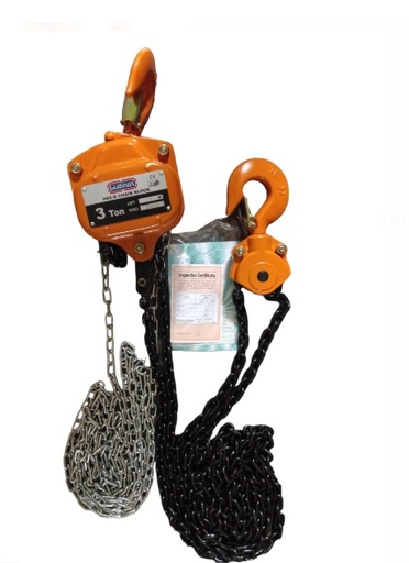 [SEN-POL-2206189] SEÑORITA / POLIPASTO / CADENA 1,5 TON 3 MTS MOD. HSZ-B-1,5 REF. 2206189 / 208003 MARCA GUDINOX