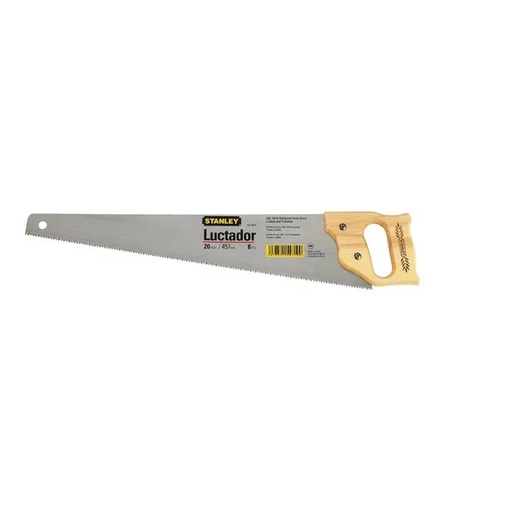 [SER-STA-15470] SERRUCHO ECON. LUCTADOR 18" X 8 DIENTES REF. 15-470 / SER-701 MARCA STANLEY