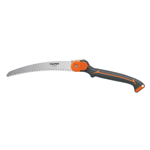 [SER-TRU-100198] SERRUCHO DE PODAR 10" PLEGABLE HOJA CURVA MOD. STP-10PC REF. K0198 MARCA TRUPER