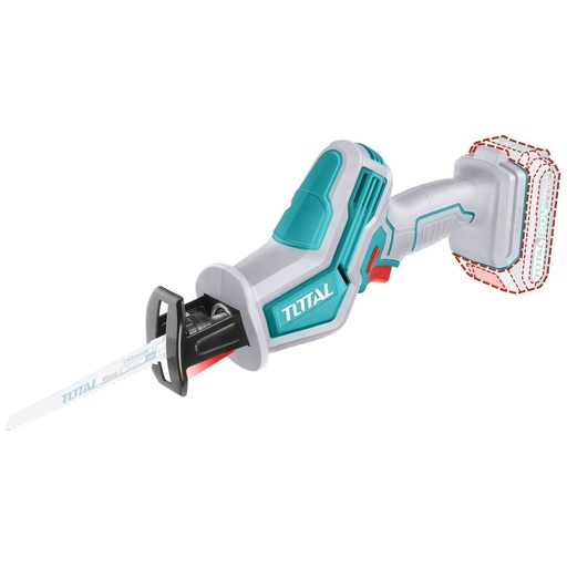 [SIE-TOT-TRSLI6506] SIERRA SABLE INALAMBRICA 20 V 3200RPM NO INCLUYE BATERIA-CARG-CUCHILLA REF. TRSLI6506 TOTAL TOOLS