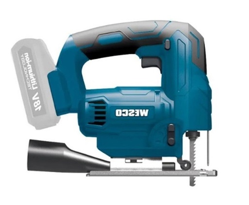 [SIE-WES-WS2305.9] SIERRA CALADORA INALAMBRICA 18 V 2400 RPM NO INCLUYE BATERIA-CARGADOR REF. WS2305.9 MARCA WESCO