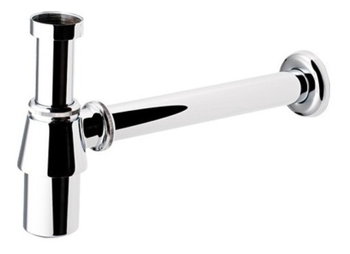 [SIF-FP-35ACC650] SIFON PARA LAVAMANOS CROMADO DE 1 1/4" CON TAPON DE REGISTRO REF. 35ACC650 MARCA FP