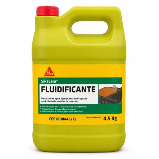 [SIK-SIK-100150] SIKACEM FLUIDIFICANTE 1 GALON ADITIVO LIQ. REDUCTOR DE AGUA, RETARDADOR DE FRAGUADO REF. 100150 SIKA