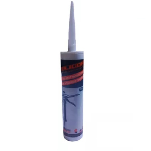[SIL-MAC-SL01WHITE] SILICON BLANCO CARTUCHO DE 300 ML MULTIUSOS REF. SL01WHITE MARCA MACHIFERMA