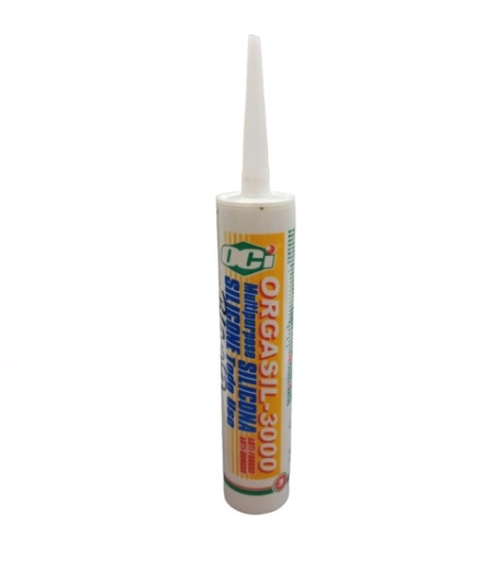 [SIL-OCI-TRANSP] SILICON TRANSPARENTE CARTUCHO DE 300 ML USO GENERAL REF. TRANSP 003399 MARCA OCI