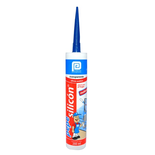[SIL-PEN-SS18N36] SILICON NEGRO CARTUCHO DE 280 ML MULTIUSOS REF. SS18B36 COD. 150814 MARCA PENNSYLVANIA