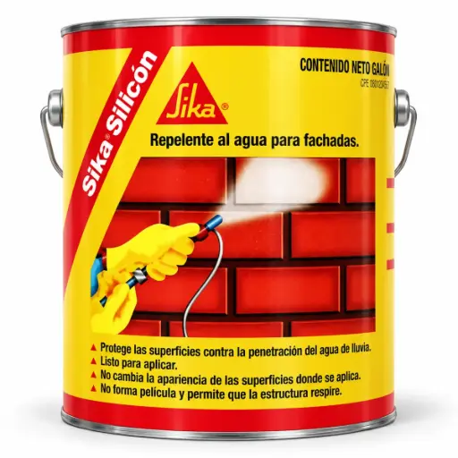 [SIL-SIK-500126] SIKA SILICON IMPERMEABILIZANTE 1 GALON PARA FACHADA Y TECHO REF. 500126 COD. 004567 MARCA SIKA