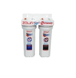 [SIS-ZOW-ZP-NEV-SUPERIOR] SISTEMA DE PURIFICACION 10" 2 ETAPAS P/NEVERA INCLUYE KIT DE INSTALACION +LLAVE ZP-NEV-SUPERIOR ZOWA