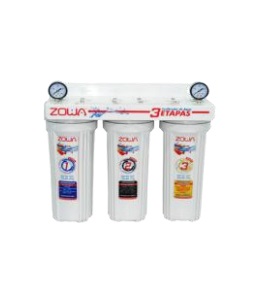 [SIS-ZOW-ZP-NEV-ULTRA] SISTEMA DE PURIFICACION 3 ETAPAS INCLUYE KIT DE INST+LLAVE+MANOMETRO REF.ZP-NEV-ULTRA MARCA ZOWA ( PROMO )
