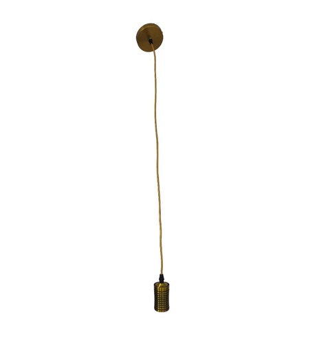 [SOC-HEA-LUM07184] SOCATE DECORATIVO E27 COLOR DORADO REF. LUM07184 / 004684 HEA LIGHT