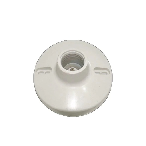 [SOC-SEM-SCTS-66] SOCATE / RECEPTACULO PLASTICO BLANCO 4" E27 110 - 130 V REF. SCTS-66 MARCA SEMILIC