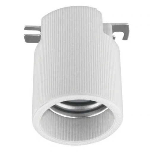 [SOC-VOL-46527] SOCATE DE PORCELANA E40 CON BASE ATORNILLABLE MOD. POPO-19 REF. 46527 MARCA VOLTECK