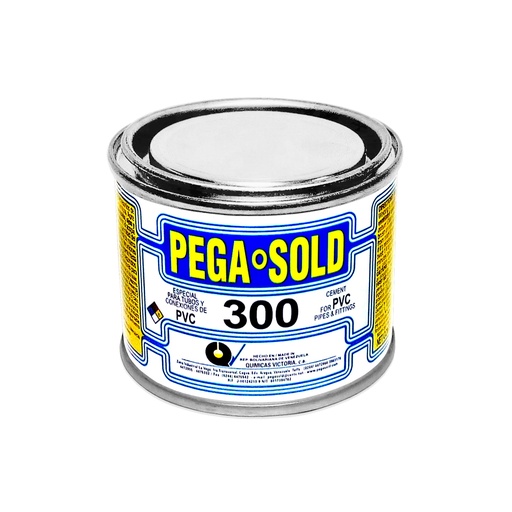 [SOL-PEG-300511] SOLDADURA / PEGA PARA PVC N° 300 - 1/32 DE GL 118 ML REF. 7592203300511 MARCA PEGA SOLD