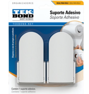 [SOP-TEK-8121] SOPORTE DE COCINA EN PVC PARA PAPEL SERVILLETA SECANTE PLASTICO REF. 708121 / 383031 MARCA TEK BOND
