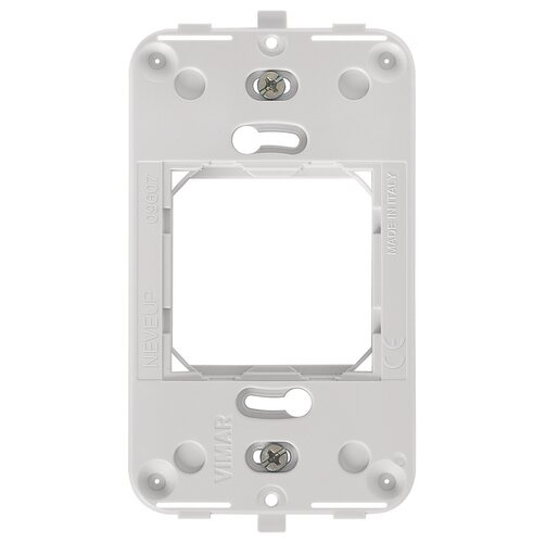 [SOP-VIM-09607] SOPORTE CON TORNILLOS 02 MODULOS CENTRALES REF- 09607 (INSTALACION VERTICAL) NEVE MARCA VIMAR