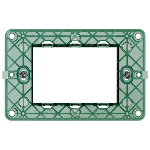 [SOP-VIM-14613] SOPORTE CON TORNILLOS 3 MODULOS REF- 14613 SERIE PLANA MARCA VIMAR