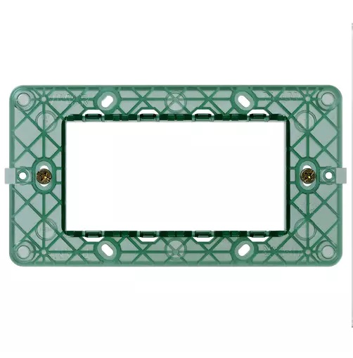 [SOP-VIM-14614] SOPORTE CON TORNILLOS 4 MODULOS REF. 14614 SERIE PLANA MARCA VIMAR