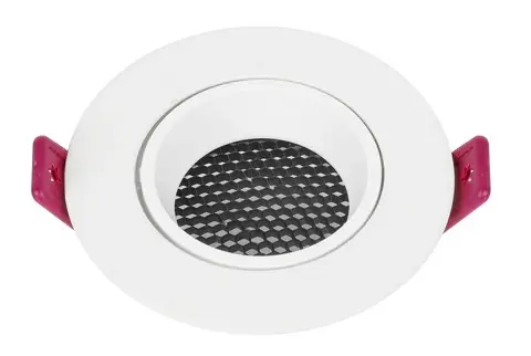 [SPO-LUM-LUM-776] APLIQUE SPOT DIRIGIBLE EMP. HONEY COB 167 X 90MM 85-265V CUTOUT 75MM C/BLANCO REF. LUM-776 MARCA LUMIND
