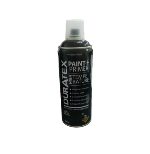 [SPR-HUN-0343] SPRAY AERESOL ESMALTE ALTA TEMPERATURA COLOR NEGRO DE 400ML DURATEX REF. 0343 / 243908 MARCA HUNTER