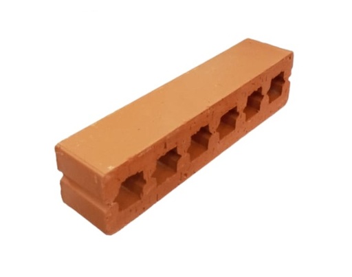 [TAB-TUR-DOBLE] TABLILLA DE ARCILLA DOBLE ROJA 5 CM X 5 CM X 25 CM (0.90 KG) UNIDAD MARCA TURAGUA