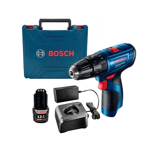 [TAL-BOS-GSB120-LI] TALADRO PERCUTOR INALAMBRICO 3/8" 12 V 2.0 AH C/MALET 1 BAT+CARG REF. 865203 / 955980 MARCA BOSCH
