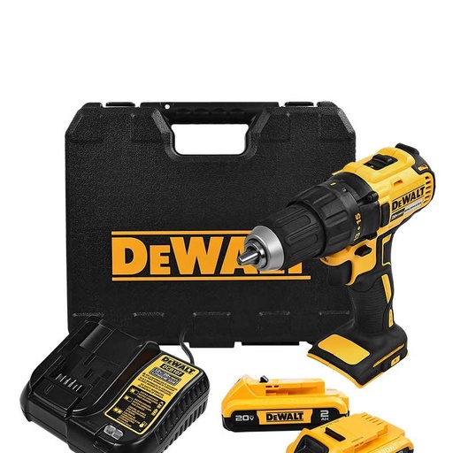 [TAL-DEW-DCD7771D2-B3] TALADRO ATORNILLADOR 1/2" INALAMBRICO 20 V C/BATERIA + MALETIN REF. DCD7771D2 MARCA DEWALT