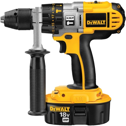 [TAL-DEW-DCD950KX] TALADRO PERCUTOR INALAMBRICO 1/2" 18 V 2.000 RPM LED C/MALETIN 2 BAT. REF. DCD950KX MARCA DEWALT