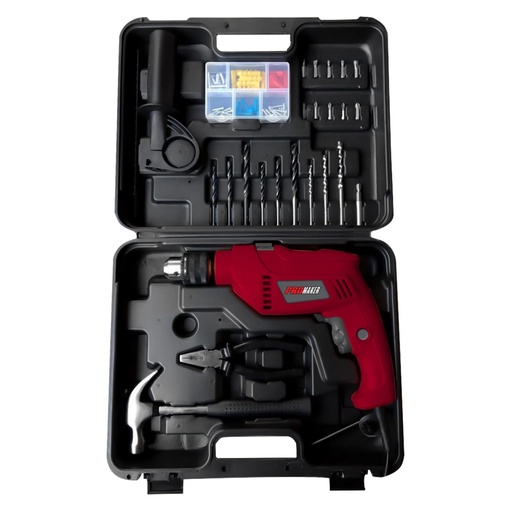 [TAL-PRO-TP550K] TALADRO PERCUTOR 1/2" 550 W 0 - 3000 RPM C/ACC REF. PRO-TP550K MARCA PROMAKER