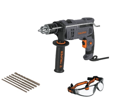 [TAL-TRU-K0292] TALADRO ROTOMARTILLO INDUSTRIAL 1/2" 700W BROC+LEN MOD COMBOR-1/2N6 REF. K0292 / 100292 MARCA TRUPER
