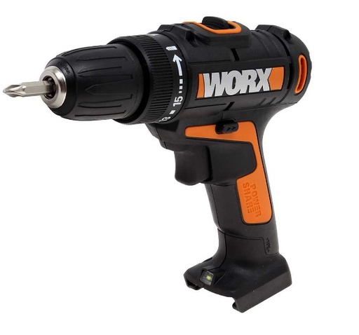 [TAL-WOR-WX101.9] TALADRO ATORNILLADOR 3/8" INALAMBRICO 20 V NO INCLUYE BATERIA REF. WX101.9 MARCA WORX