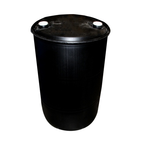 [TAM-CHE-208TP] TAMBOR MULTIPROPOSITO CON CAP. 208 LTS NEGRO CON 02 DOS TAPON DE ROSCA REF. L-RING MARCA CHEMICAL