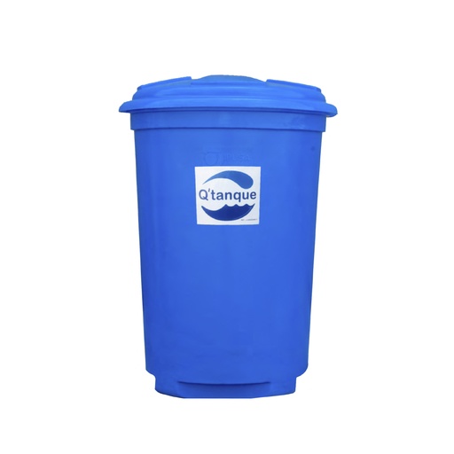 [TAN-QTA-TCL-1200-64] TANQUE CONICO LISO 1200 LTS COLOR AZUL OSCURO MARCA Q TANQUE