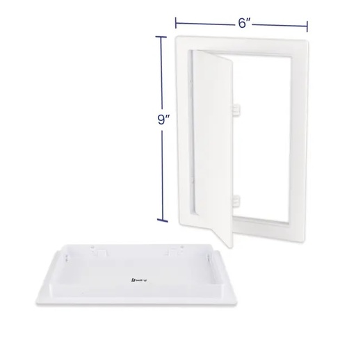 [TAP-BEL-GRI-1196] TAPA REGISTRO / BOCA DE VISITA PLASTICA PARED 6" X 9" REF. GRI-1196 MARCA BELT-G