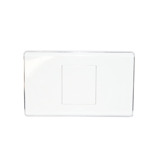 [TAP-IGO-A6000] TAPA CIEGA COLOR BLANCO/METAL REF. A6000 MARCA IGOTO