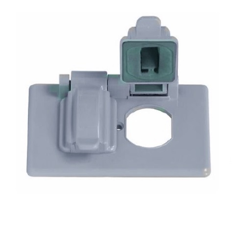 [TAP-ILU-LD-666] TAPA PROTECTORA P/TOMACORRIENTE Y APAGADOR DOBLE REF. LF-666 MARCA ILUM-VEN