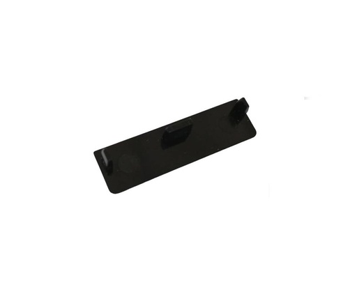 [TAP-LUM-LUM-636] TAPA PARA RIEL MAGNETICO SLIM 3.5 X 1 X 0.18 CM COBERTURA LATERAL NEGRO REF. LUM-636 MARCA LUMIND