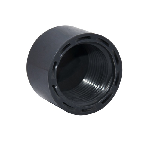 [TAP-TUB-1010000404] TAPON DE PVC ROSCABLE AF ASTM 1" REF. 010000404 MARCA TUBRICA