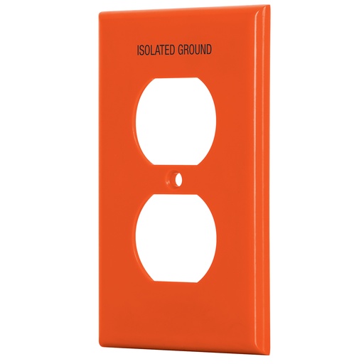 [TAP-VOL-46409] TAPA PARA TOMA 270 COLOR NARANJA DOBLE DE POLICARBONATO REF. 46409 MARCA VOLTECK