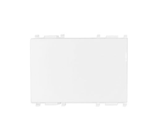 [TEC-VIM-14023] TECLA ILUMINABLE A ANILLO 3 MODULOS COLOR BLANCA SERIE PLANA REF.14023 MARCA VIMAR