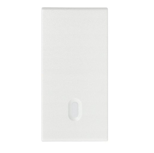 [TEC-VIM-19021.B] TECLA ILUMINABLE INTERCAMBIABLE 1 MODULO COLOR BLANCO SERIE ARKE REF. 19021.B MARCA VIMAR