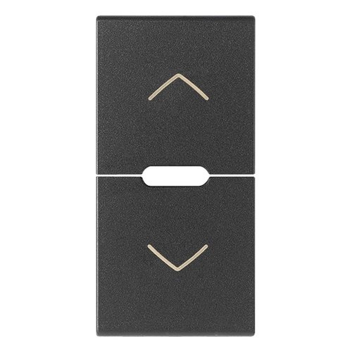 [TEC-VIM-19755.2] TECLA 2 BOTONES MEDIOS 1M SIMB. FLECHAS COLOR GRIS SERIE ARKE REF. 19755.2 MARCA VIMAR