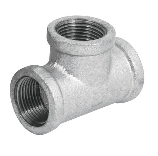 [TEE-INF-TEE-0003] TEE GALVANIZADO DE 1" ROSCADA ( UNIDAD ) REF. TEE-0003 MARCA INFINITY