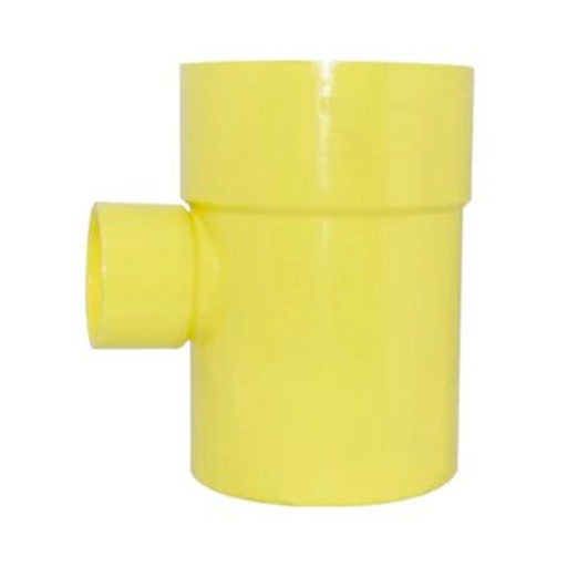 [TEE-PAV-928488] TEE DE PVC REDUCIDA PARA AGUA SERVIDA DE 110 MM X 75 MM (4" X 3") REF. 928488 MARCA PAVCO
