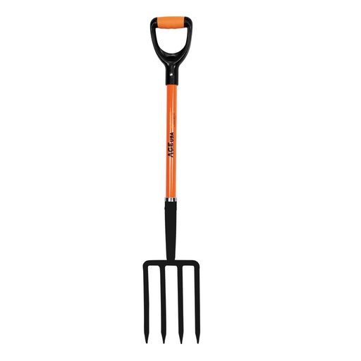 [TEN-AGE-AGHLF115] TENEDOR TIPO JARDIN MANGO DE FIBRA 4 DIENTES 25 CM REF. AGNHTEJA003F MARCA AGE USA