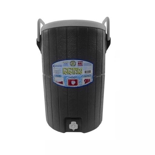 [TER-DEC-22L-G] TERMO POPOTAMO PARA AGUA DE 22 LTS 53 CM X 35 CM COLOR GRIS MARCA DECOCAR