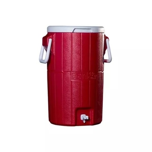 [TER-DEC-22L-R] TERMO POPOTAMO PARA AGUA DE 22 LTS 53 CM X 35 CM COLOR ROJO MARCA DECOCAR