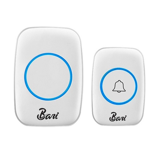 [TIM-BAR-TIM.01.02] TIMBRE INALAMBRICO DOMESTICO BLANCO REF. TIM.01.02 MARCA BARI