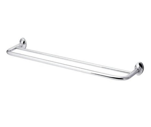 [TOA-BM-9312] TOALLERO BARRA DOBLE CROMADO DECORATIVO SERIE IDEAL REF. BM-9312 MARCA BM