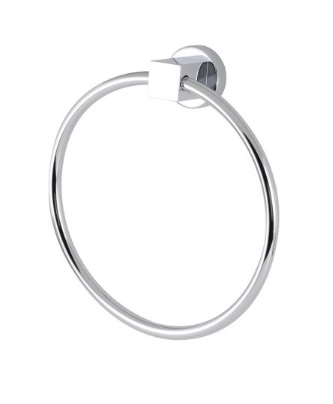 [TOA-FP-37TAN820] TOALLERO TIPO ANILLO CROMADO DECORATIVO SERIE QUADRA CR REF. 37TAN820 MARCA FP